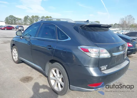 2010 Lexus Rx 350 z USA, uszkodzony, nr VIN 2T2ZK1BA6AC024769